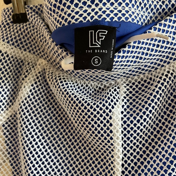 LF The Brand Mesh Fishnet Layered Shorts - Picture 5 of 8